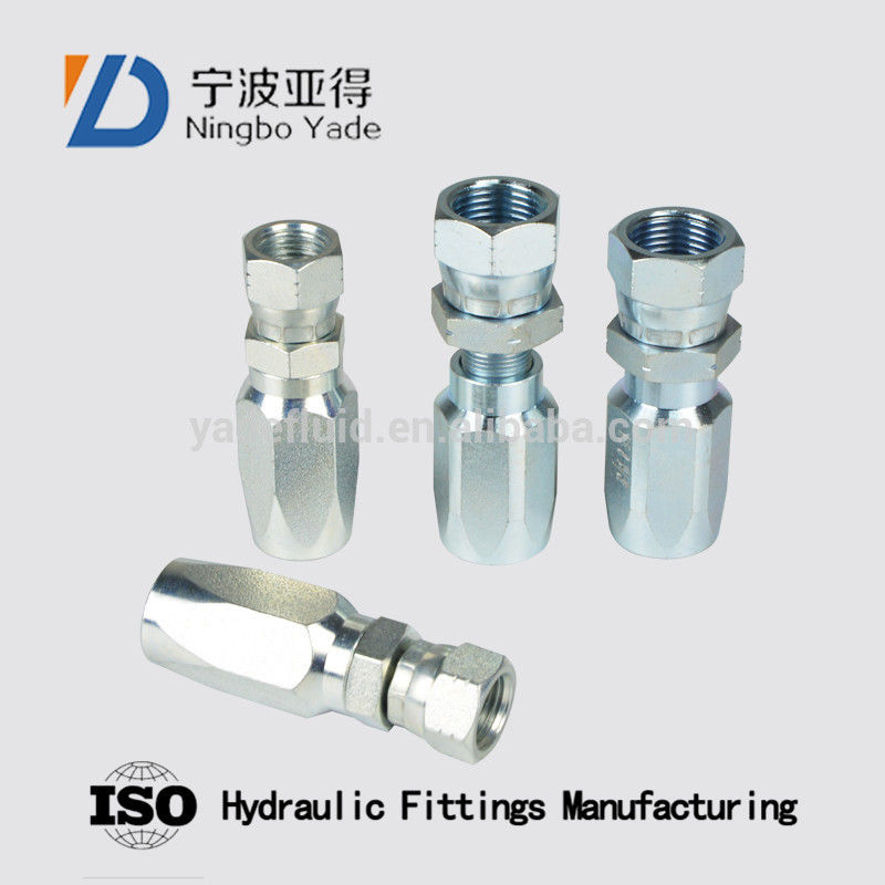 Flared One Piece 26718D-R5 74 Degree Reusable Hose Fittings